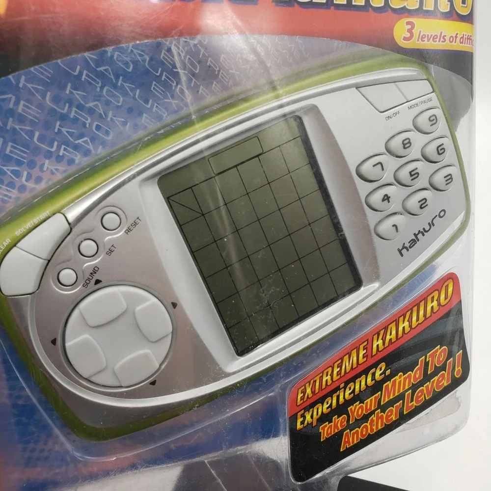Extreme Kakuro Electronic Hand‎ Held Game Puzzle Game Brand New Factory Sealed